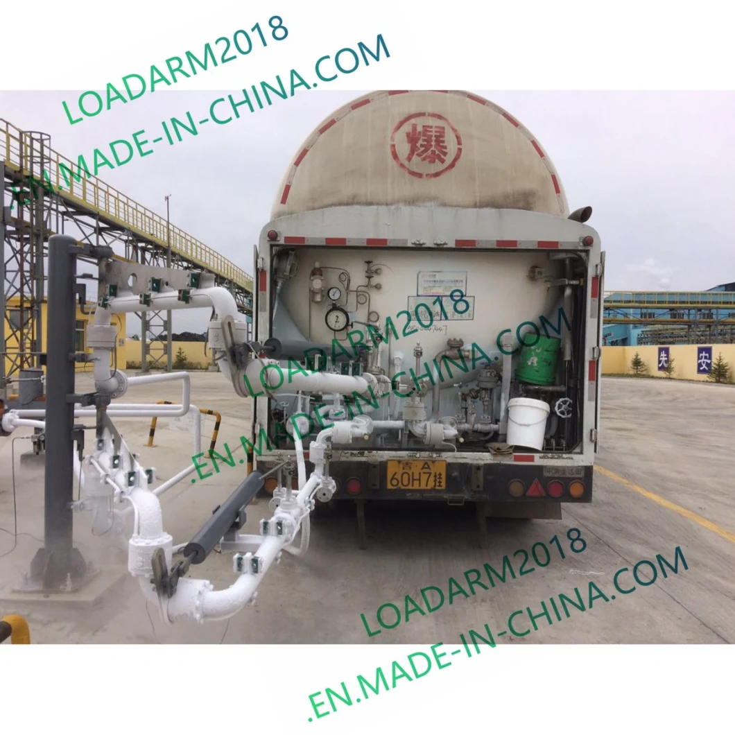 Fuel Oil Refined Diesel Aluminum Top and Bottom Truck Liquid Loading Arm for Movable Top Loading Skid-Mounted System