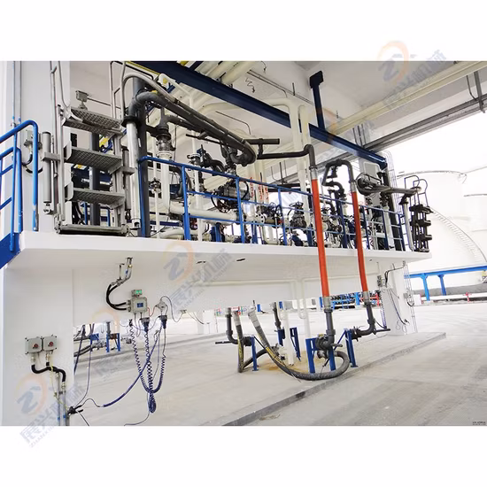 蒸気回収ラインを備えたピギーバックトップローディングアーム